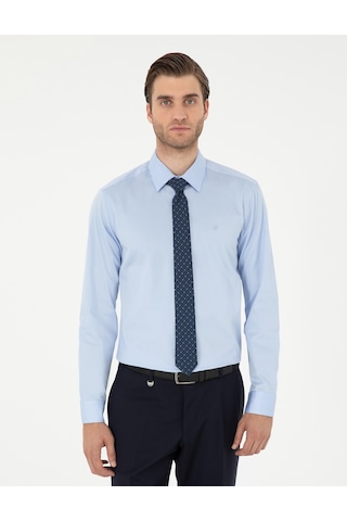 Pierre Cardin Erkek Koyu Mavi Gömlek Basic 50292520-vr032 Koyu Mavi