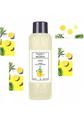 Hunca 80 Derece Limon Kolonyası Pet Şişe 5 x 400 ML