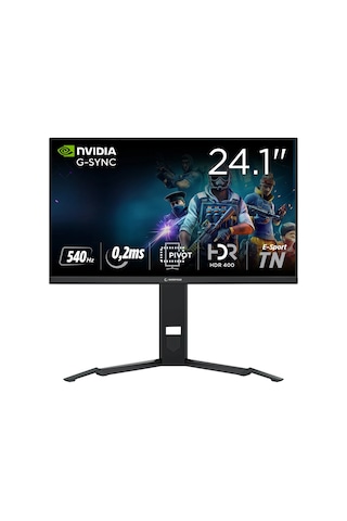 Rampage Zenıth Zn24tn540 24.1'' Tn 0,2ms 540hz Adaptive Sync Hdr400 Pc Flat Oyuncu Monitörü
