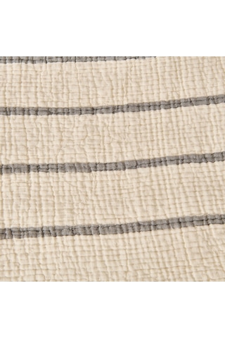 Evidea Soft Serena Çift Kişilik Yatak Örtüsü - Ekru / Antrasit - 230x250 Cm Ekru / Antrasit