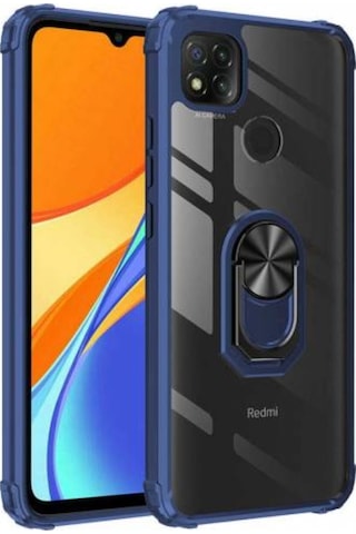 Xiaomi Redmi 9C Kılıf Mola Kenar Köşe Ve Yüzük Kısımları Renkli (514373216)