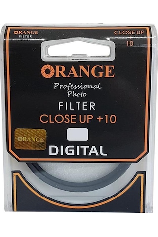 Orange 52mm Close Up +10 Filtre