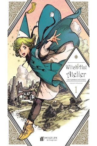 Witch Hat Atelier 1-2-3-4-5 Manga Seti 5 Kitap / Anime-manga Sticker Ve Kartpostal