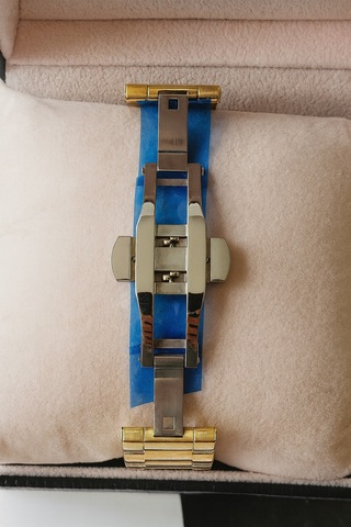 Çelik Patek Model Renk Atmayan Erkek Kol Saati Lacivert - 746686475 Altın