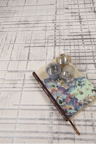 Modern Dekoratif Dokuma Salon Oturma Odası Çocuk Odası Mutfak Halısı Antre Halı Yolluk Krem 4113c