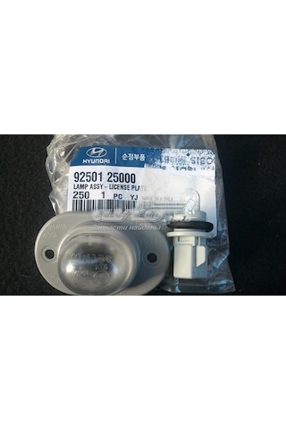 Plaka Lambası Hyundai Accent Milenyum Getz 00-05 92501-25000