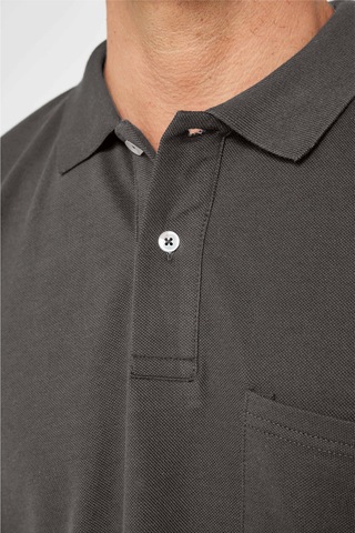 Tudors Erkek Regular Fit Klasik Kesim %100 Pamuk Düz Pike Gri Polo Yaka Tişört-46241 Gri