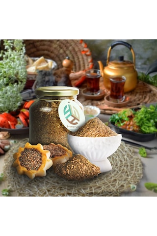 Doğal Cam Kavanoz Kırmızı Zahter 200 Gr