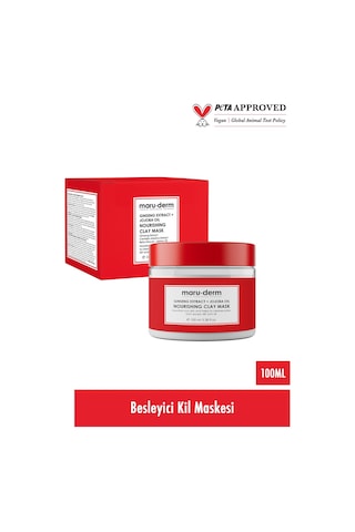 Maruderm Besleyici Kil Maskesi 100 ML