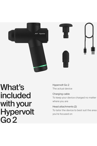 Hypervolt Go2 Black Siyah