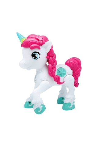 Little Unicorn Sesli Ve Işıklı Beyaz 18 Cm Süper Kaliteli