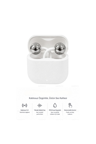 Açık Kulak Kablosuz Küpe Kulaklık - Charm Klips Tasarım Bluetooth Kulaklık