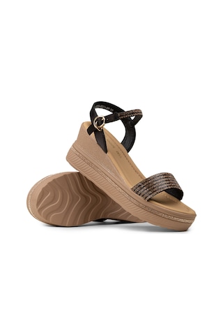 Deery Kadın Siyah Platform Sandalet - K0061zsyhc01 Siyah