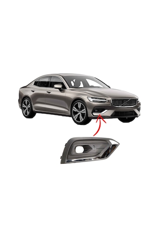 Volvo S60 V60 Ön Tampon Sis Kapağı Sağ 2019- Sis Farı Olanlar İçin