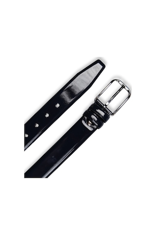 Mft Leather Hakiki Rugan Deri Kemer Lacivert 3,5 Cm Klasik, Düz 9075 Lacivert