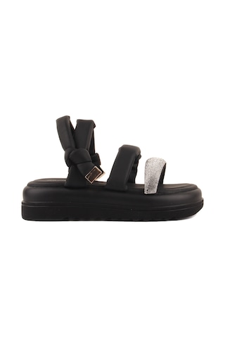 24y374 Siyah Kadın Sneaker Siyah