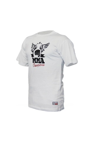 Dosmai Baskılı Mma Bisiklet Yaka Spor T-shirt Mmt833