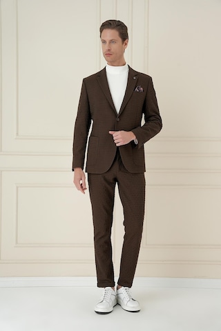 Efor C 695 Slim Fit Kakao Spor Ceket Kahverengi