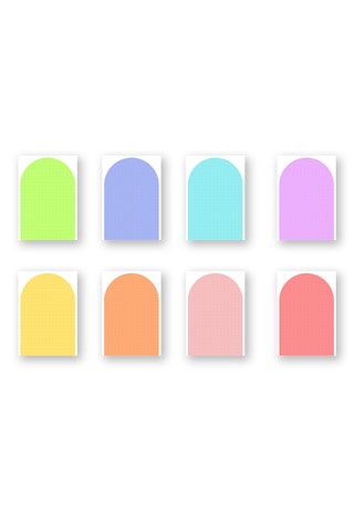 48 Adet Çalışma Kartı 10x7 Cm Model 2