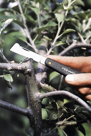 Fiskars K60 Aşı Bıçağı 162 MM Siyah