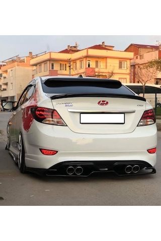 Hyundai Accent Blue Arka Tampon Eki Karlık -fiber Krallıgı