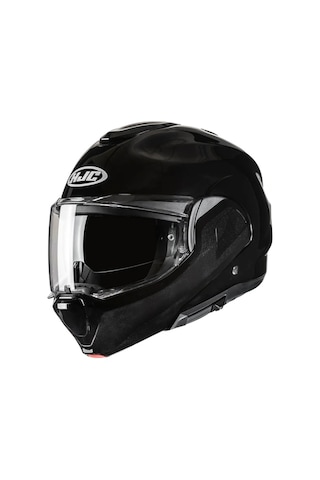 Hjc F100 Çene Açılır Motosiklet Kaskı Parlak Siyah Renkli Hjc F100 Çene Açılır Motosiklet Kaskı Parlak Siyah Renkli