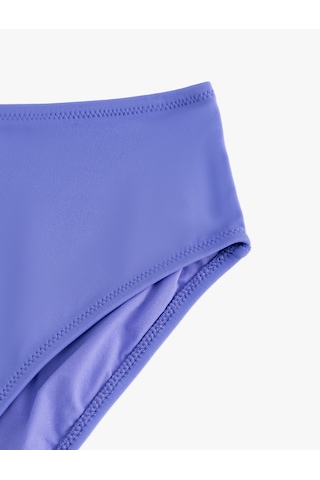 Koton Yüksek Bel Dar Kalıp Bikini Altı Mor 5sak00076mm Mor