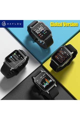 Reedark Haylou Ls02 Akıllı Saat Siyah - 12 Spor Modu, 24 Saat Kalp Atımı, Uyku Takibi, 1.4" Ekran, Ip68 Su Geçirmezlik