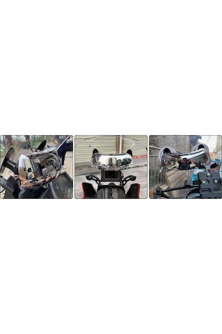 Motosiklet Dışbükey Ayna Unıversal Scooter Ve Vitesli Model 180 Derce Geniş Görüş Açılı Lens