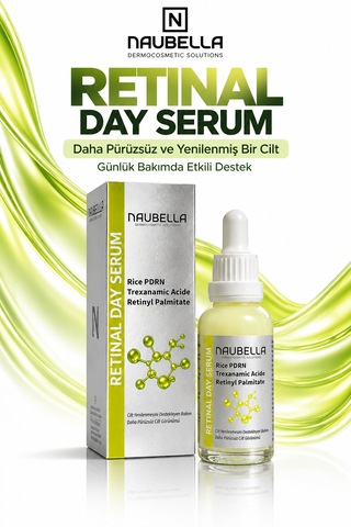 Retinal Day Serum Pdrn Içeriği Ile Günlük Bakımda Pürüzsüz Ve Yenilenmiş Bir Cilt