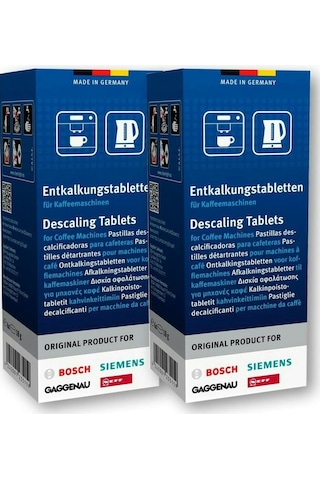 Bosch Siemens Kahve Espresso Makinesi 12Li Kireç Çözücü Tabletler