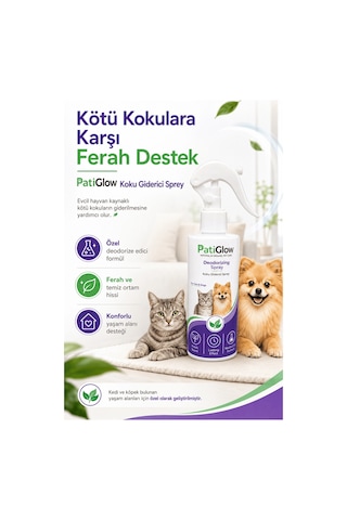 Patiglow Kedi Ve Köpek Koku Giderici Sprey