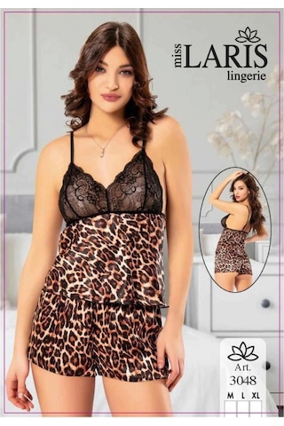 Gecelik Kadın 3048 Çok Renkli