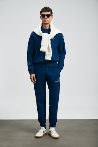 Lufian Sıgma Erkek Sweatshirt Saks Saks 112030186100240 Saks Mavi