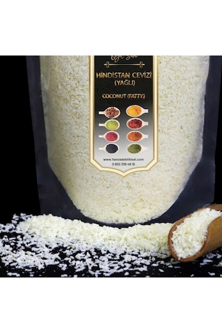 Hanzade Bitkisel Yağlı İri Taneli Hindistan Cevizi 1 KG