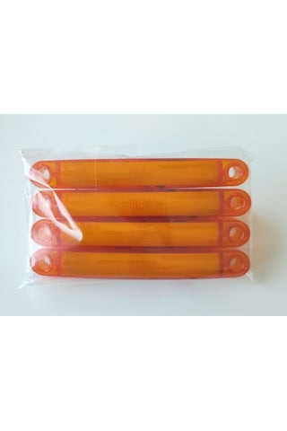 4 Adet Neon Led Lamba Slim Model Turuncu 12-24 Volt