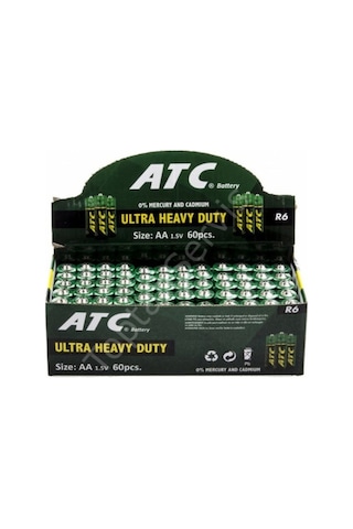 Atc R6 AA Kalem Pil 60'lı