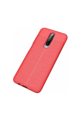 Xiaom Redmi K30 Kılıf Zore Niss Deri Desenli Silikon Kılıf