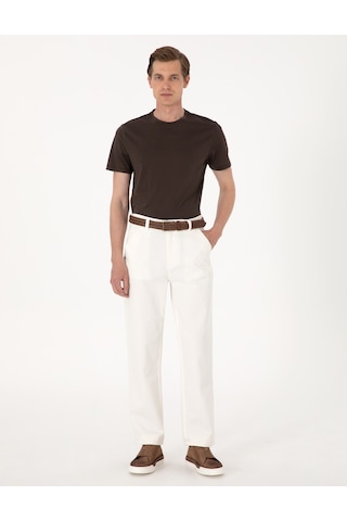 Pierre Cardin Erkek Ekru Pantolon Jean 50305226-vr019 Ekru