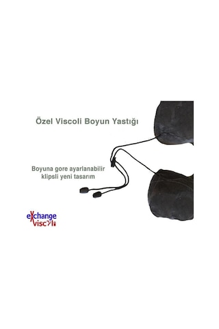 Viscoli Ortopedik Boyun Seyahat Yastığı Klipli (2Adet)