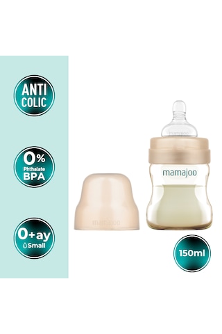 Mamajoo Gold Plus Anti-kolik Biberon, 150 Ml, 0 Ay+
