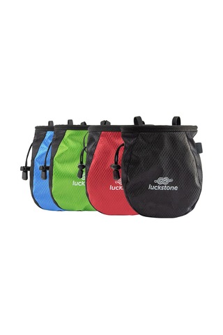 Vkemall Tırmanış Ve Jimnastik İçin Pratik Magnezyum Tozu Çantası Ve Fırça Seti Yeşil-siyah