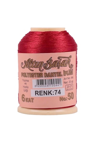 3 Adet Altınbaşak Oya Ve Dantel İpi 20 Gr - Royaleks - No: 074 -