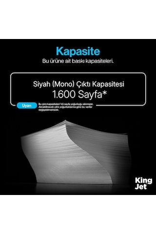 Kingjet Hp Uyumlu 17a Cf217a Standart Kapasiteli Çipli Uyumlu Toneri Laserjet Pro M102a
