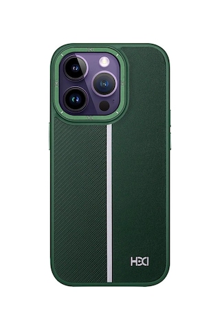 Apple Uyumlu iPhone 14 Pro Max Kılıf Line Pu Deri Lizbon Kapak
