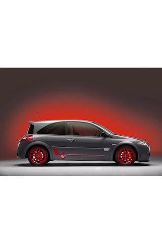 Renault Megane 2 Hb 2002-2009 R26 Spoiler-fiber-astarlı-boyasız