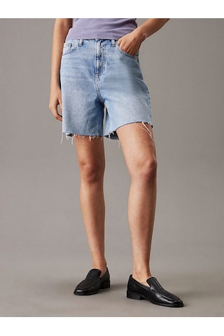 Calvin Klein Bermuda Short Kadın Şort J20j225155-1aa Denim