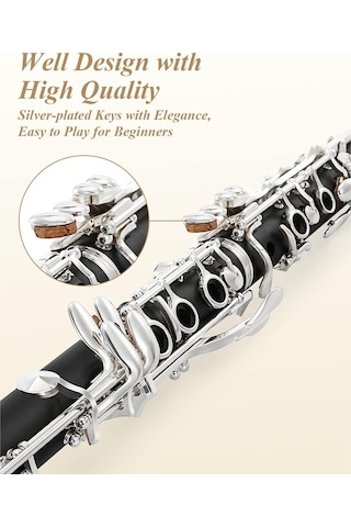 Eastar Ecl-400 Black Ebonite Si Bemol Klarnet