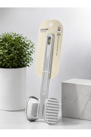Çift Taraflı Et Döveceği, Et Tokmağı 26 Cm Gümüş