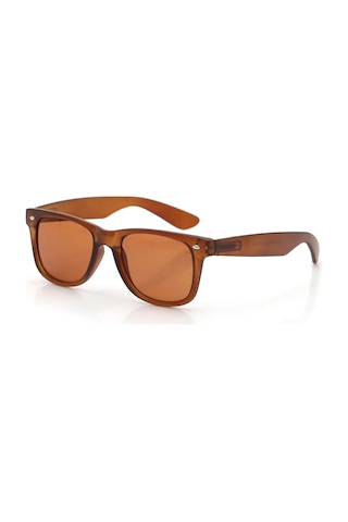 Kahverengirengi Unisex Güneş Gözlüğü Wayfarer Gözlük